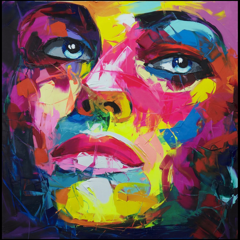 Francoise Nielly Portrait Palette Painting Expression Face162